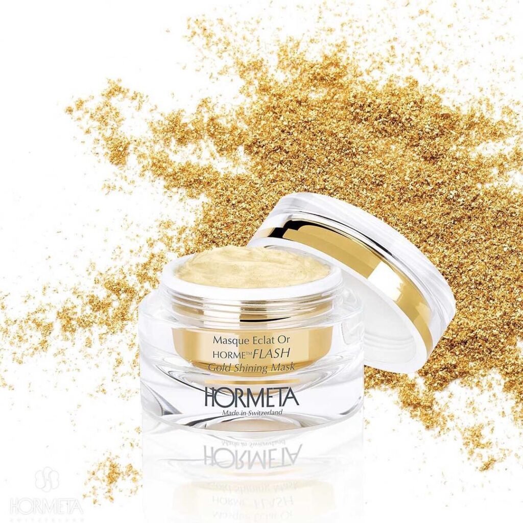 Gold Shining Mask 50 ML Hormeta SWISS COS The innovative gold-dust mask