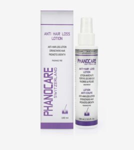 PHANOCARE Lotion 100 ML for effectively treating hair loss and regrowth.