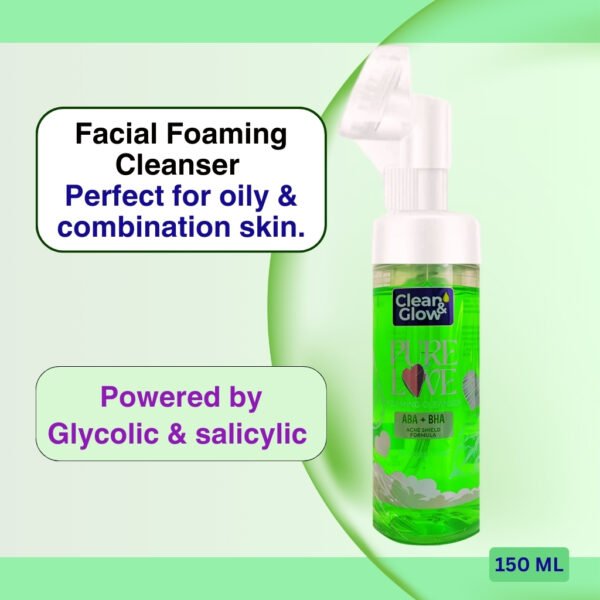 pack of Foaming Facial Cleansers 150 ML for Oily & Combination Skin