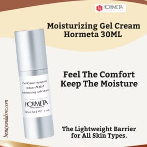 Product image of Hormeta HormeAQUA Moisturizing Gel-Cream 30ml (Swiss-made) for deep, long-lasting facial hydration and soothing comfort.