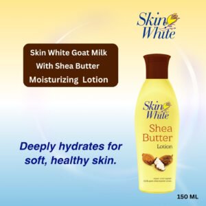 show the bottle Goat Milk With Shea Butter Moisturizing Lotion of skin white brand